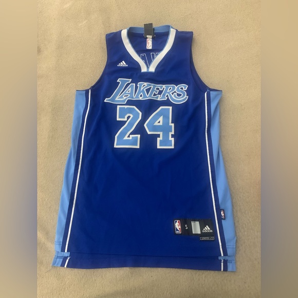 Kobe Bryant #24 Los Angeles Lakers Adidas Blue Limited Edition